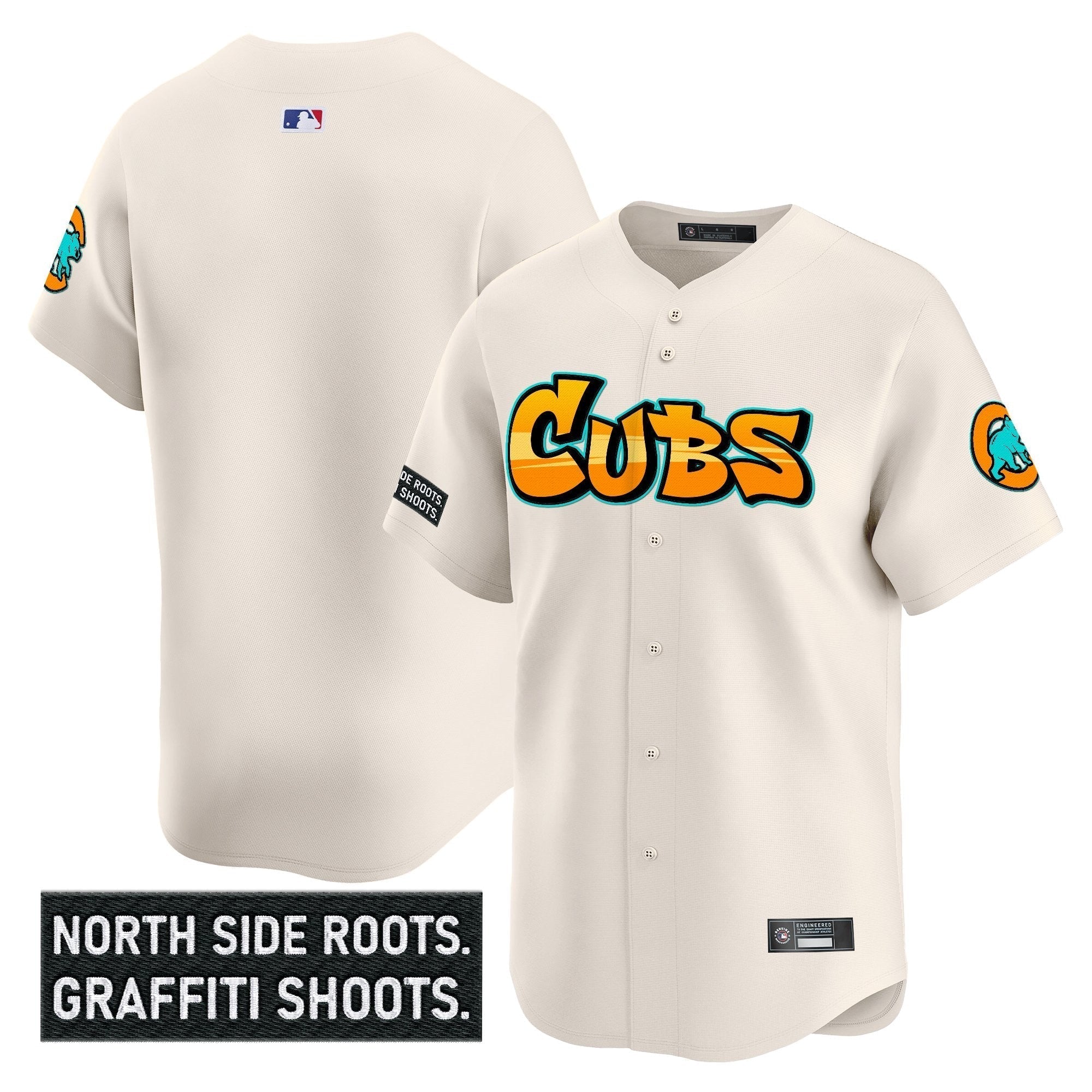 CHC 'Graffiti North Side Edition' Vapor Premier Limited Jersey - All Stitched