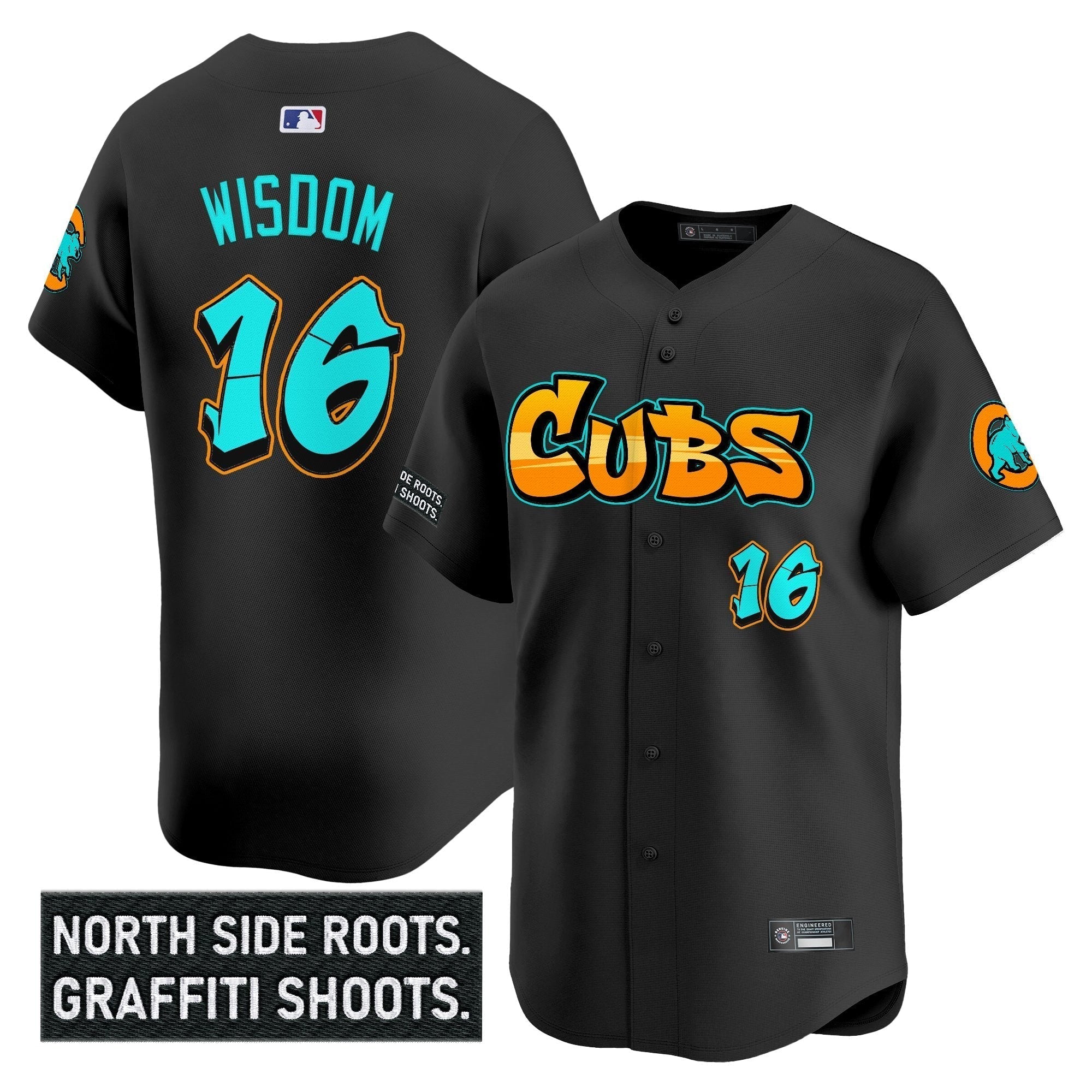 CHC 'Graffiti North Side Edition' Vapor Premier Limited Jersey - All Stitched
