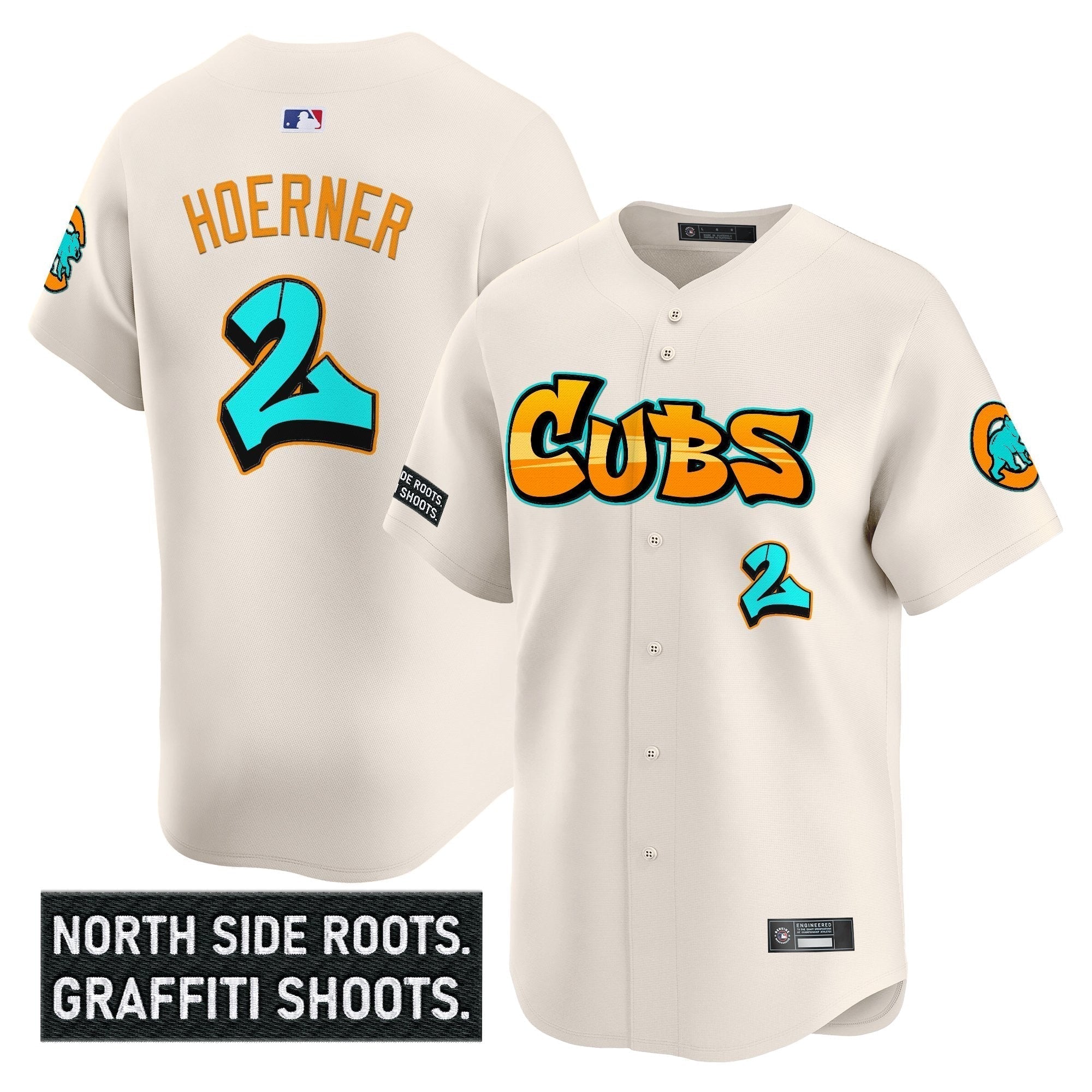 CHC 'Graffiti North Side Edition' Vapor Premier Limited Men Jersey - All Stitched