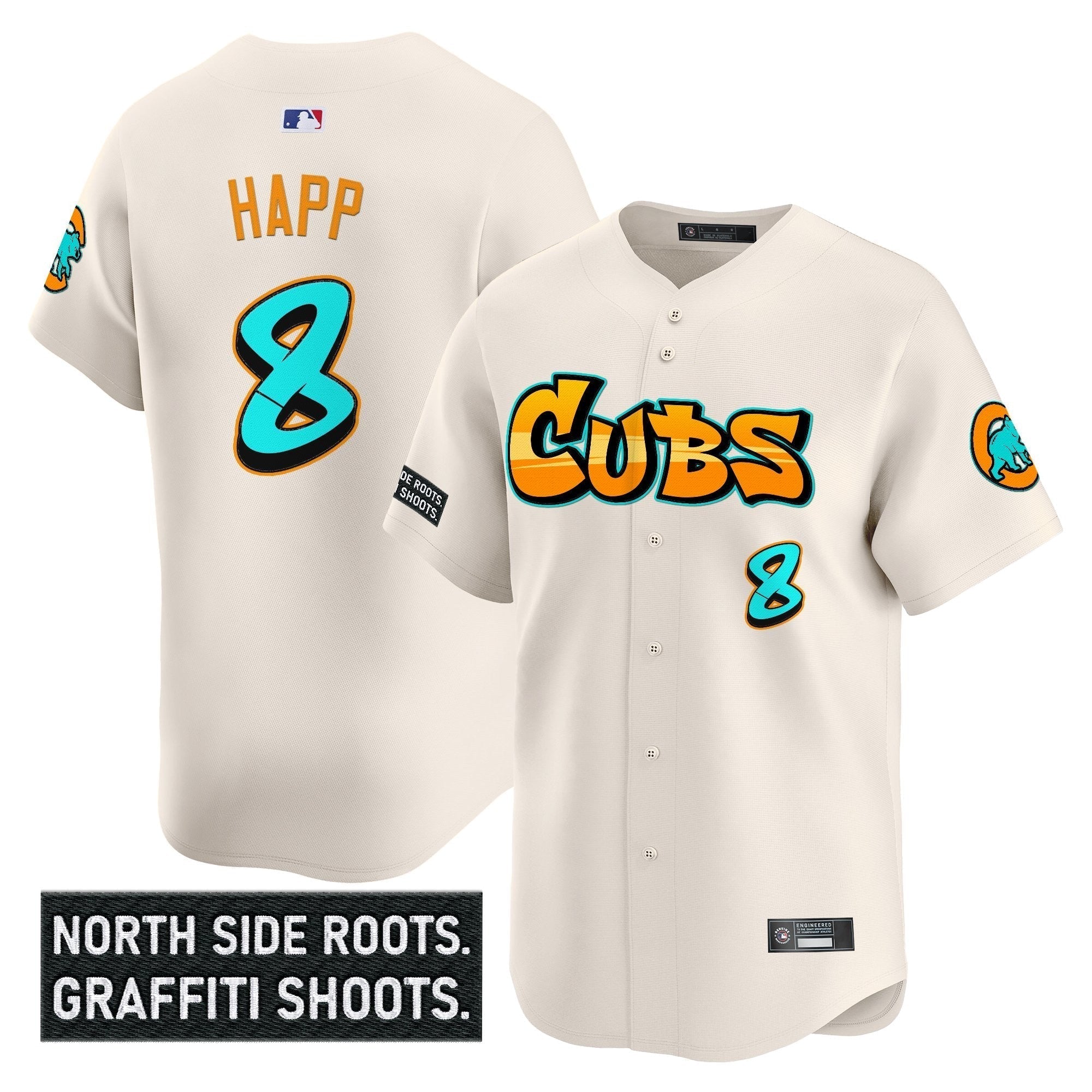 CHC 'Graffiti North Side Edition' Vapor Premier Limited Men Jersey - All Stitched