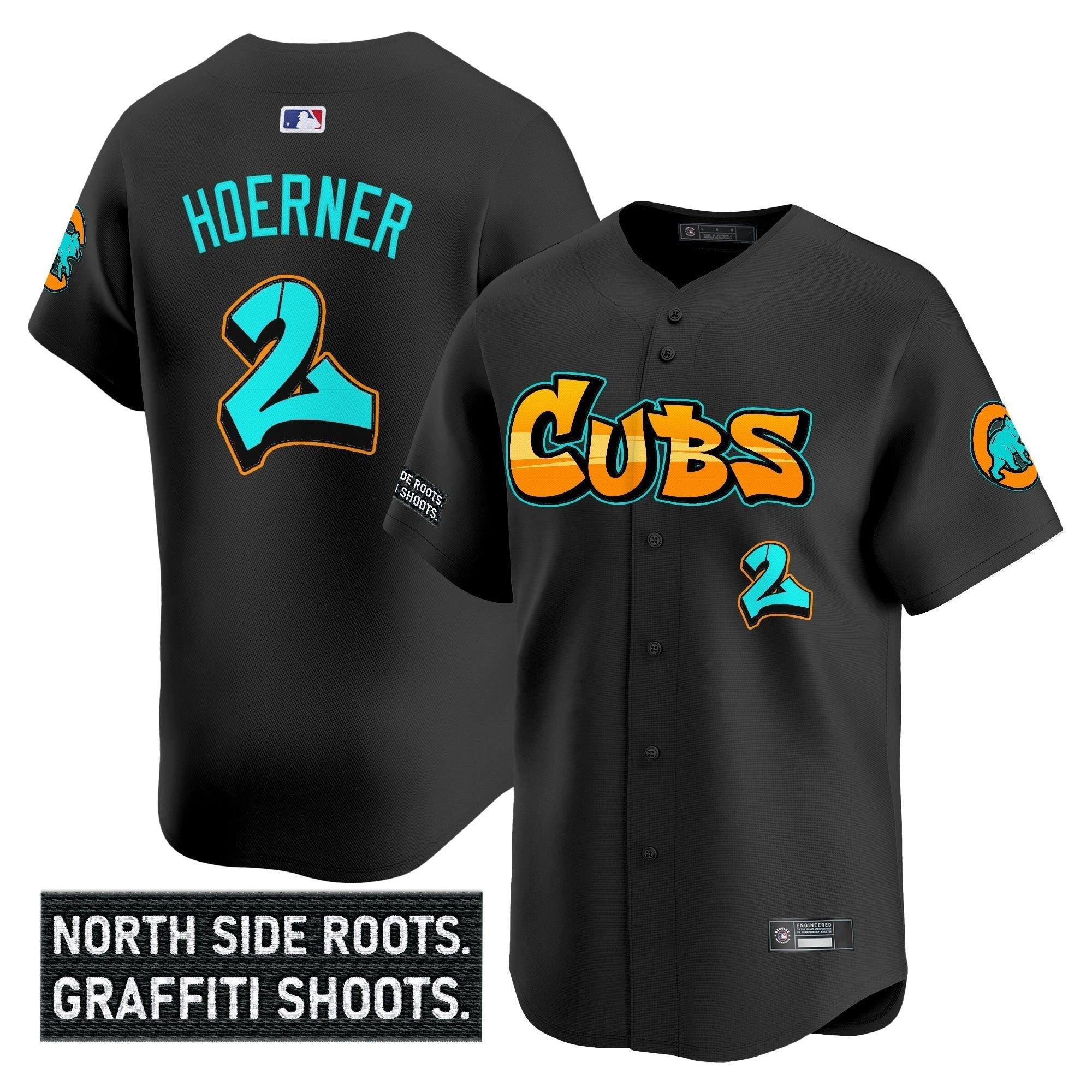 CHC 'Graffiti North Side Edition' Vapor Premier Limited Jersey - All Stitched