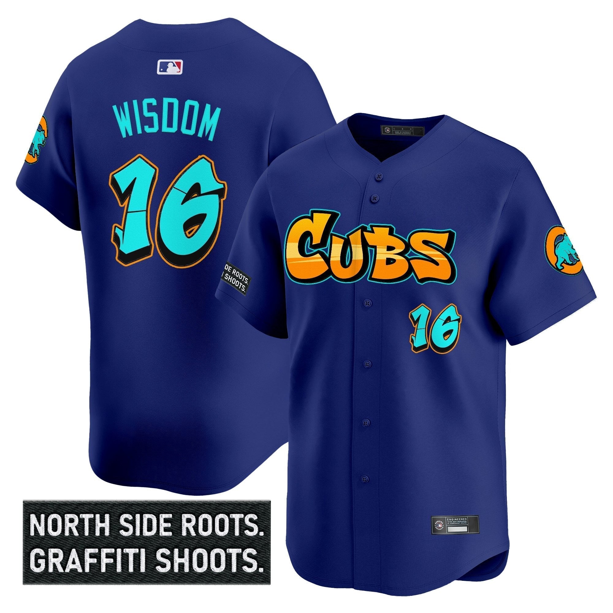 CHC 'Graffiti North Side Edition' Vapor Premier Limited Jersey - All Stitched