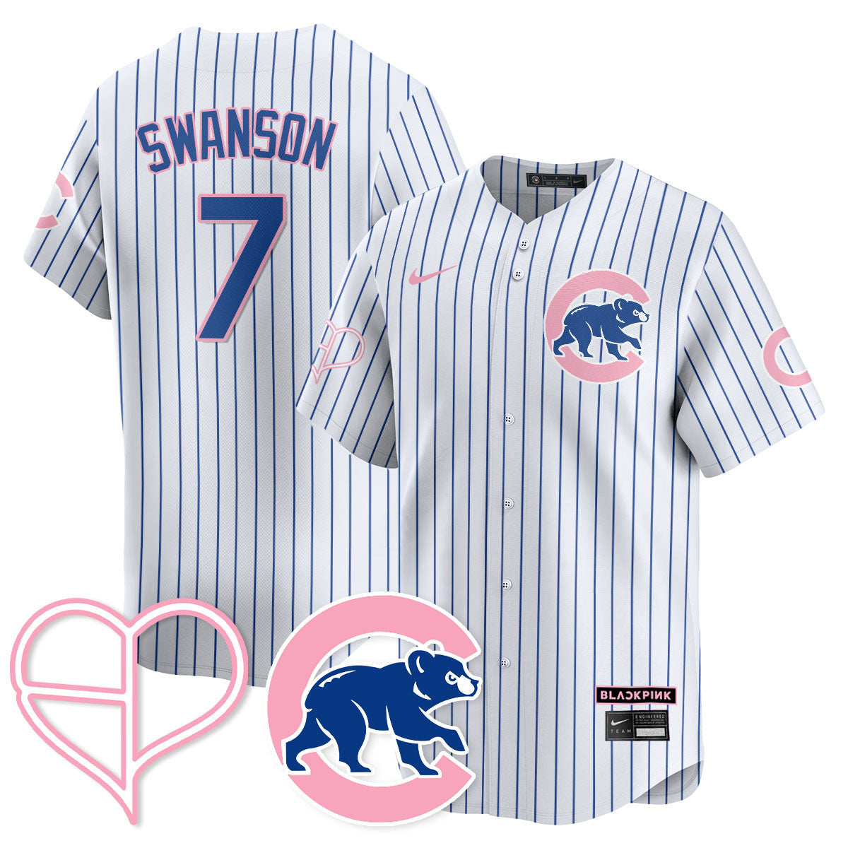 Men's Chicago Cubs BL??KPI?K 2025 Limited Jersey - All Stitched