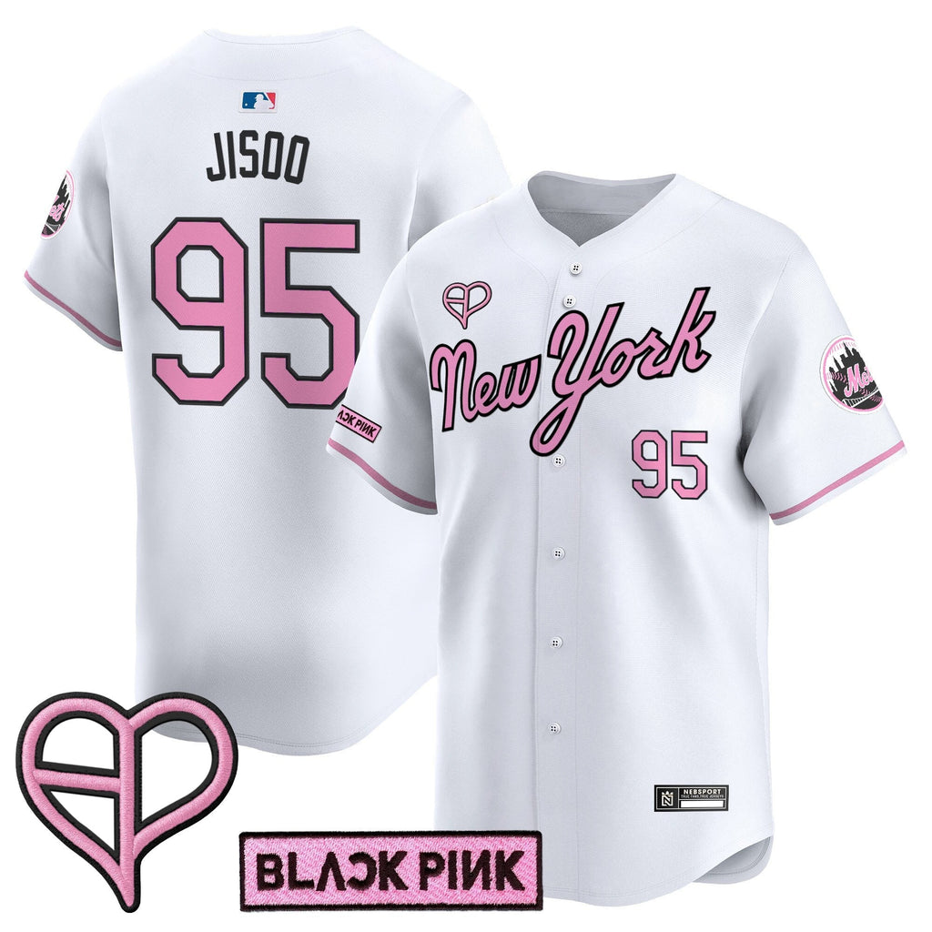 NYM x BLACKPINK 2025 Vapor Premier Limited Jersey - All Stitched