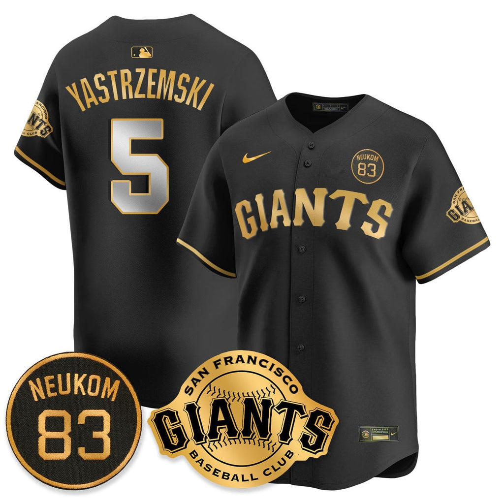 Men's San Francisco Giants Bill Neukom Memorial 2025 Jersey - All Stitched