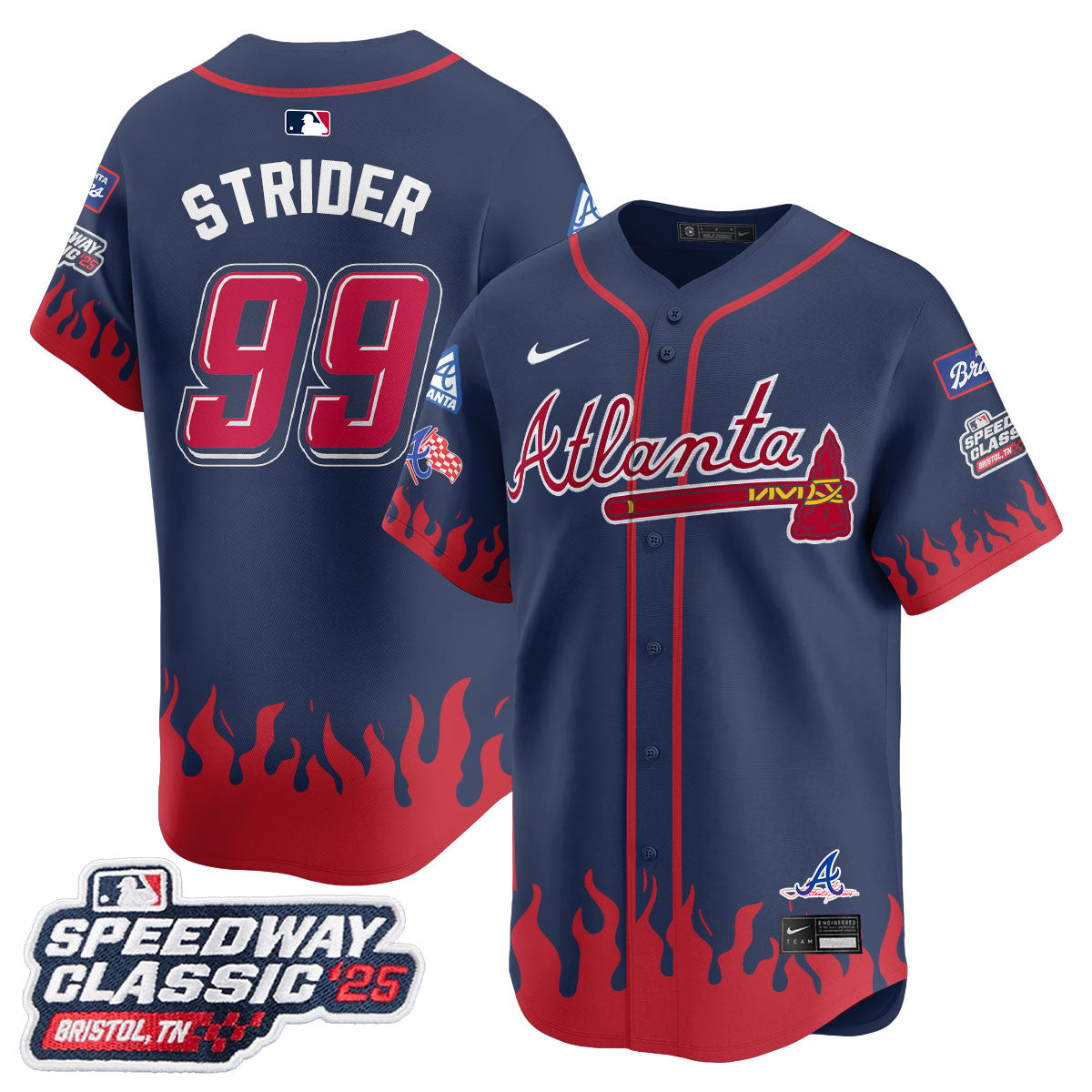 ATL 2025 Speedway Classic Limited Men Jersey V2 - All Stitched