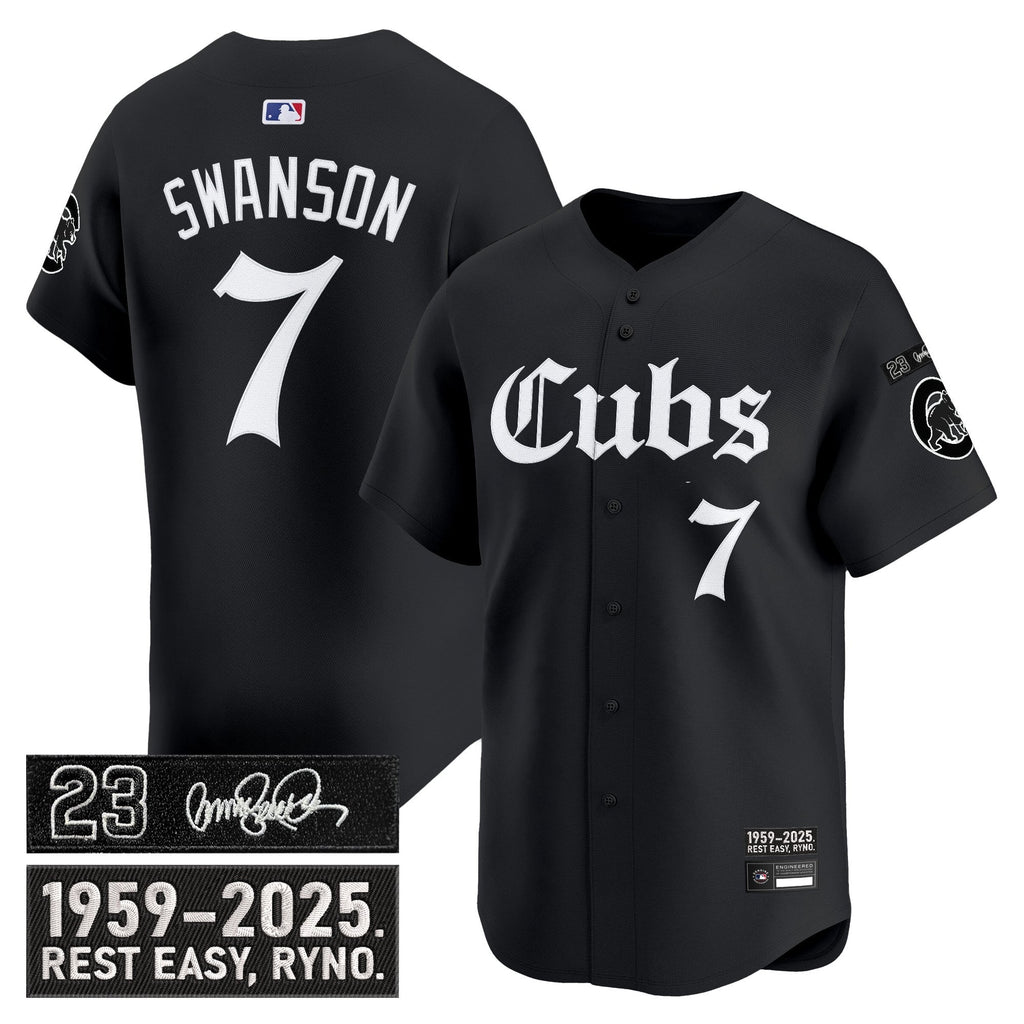 CHC 'Ryne Sandberg Tribute' Vapor Premier Limited Men Jersey - Gothic Edition - All Stitched