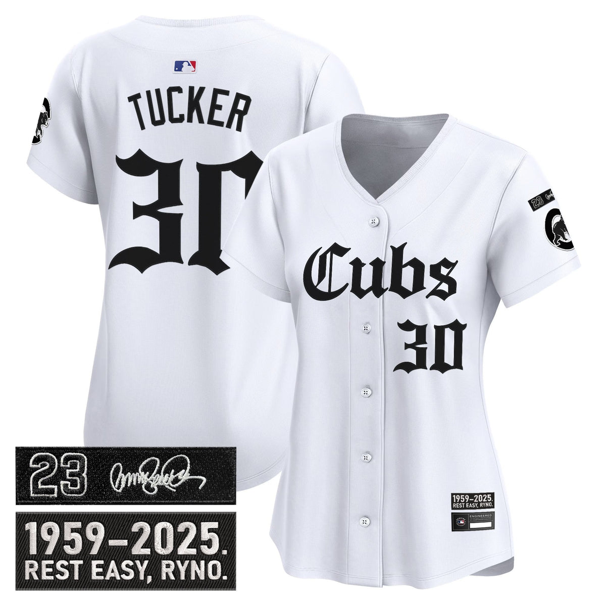 Women's CHC 'Ryne Sandberg Tribute' Vapor Premier Limited Jersey - Gothic Edition - All Stitched