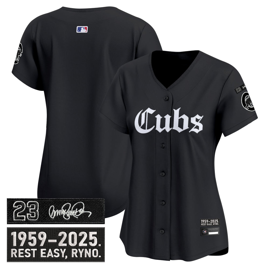 Women's CHC 'Ryne Sandberg Tribute' Vapor Premier Limited Jersey - Gothic Edition - All Stitched