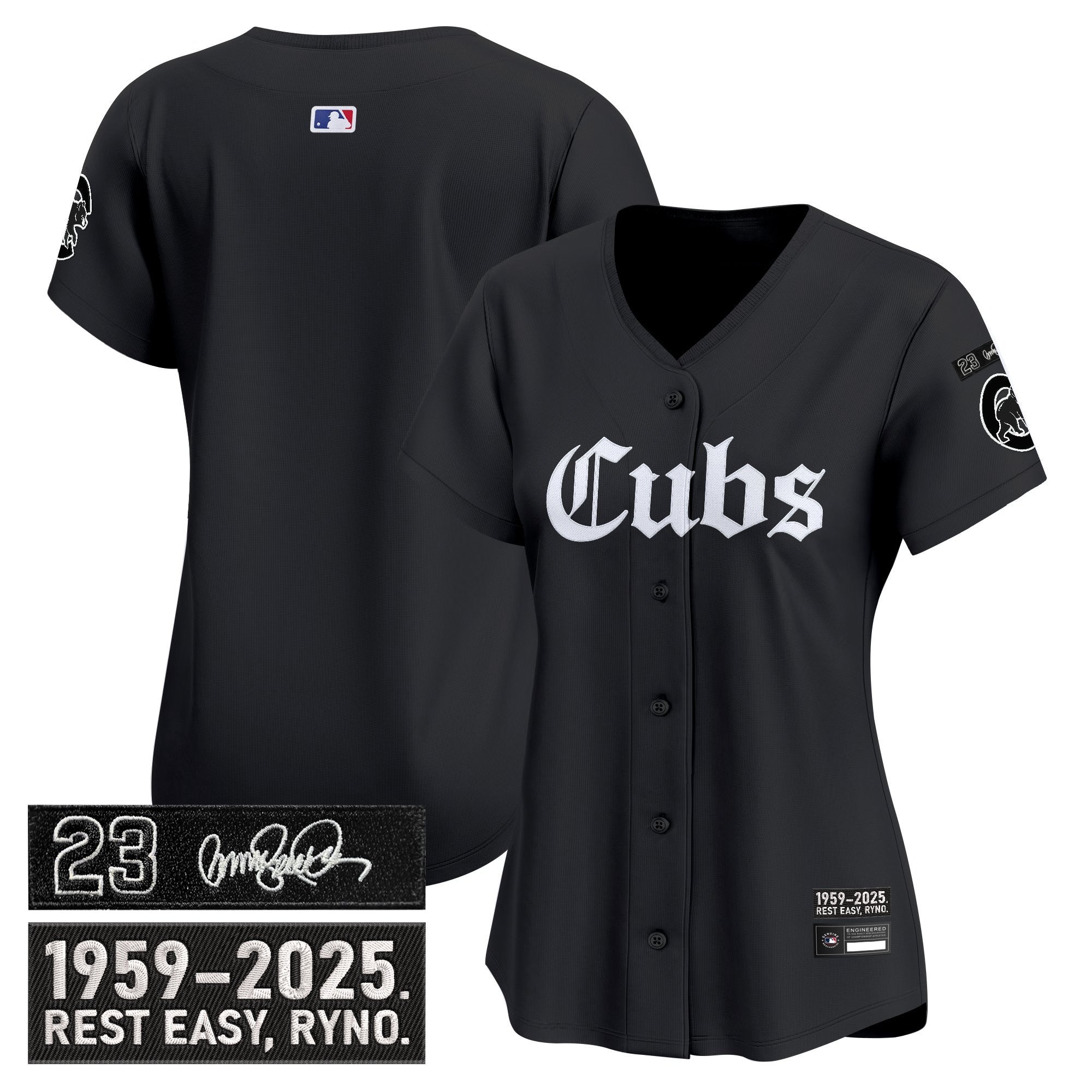 Women's CHC 'Ryne Sandberg Tribute' Vapor Premier Limited Jersey - Gothic Edition - All Stitched