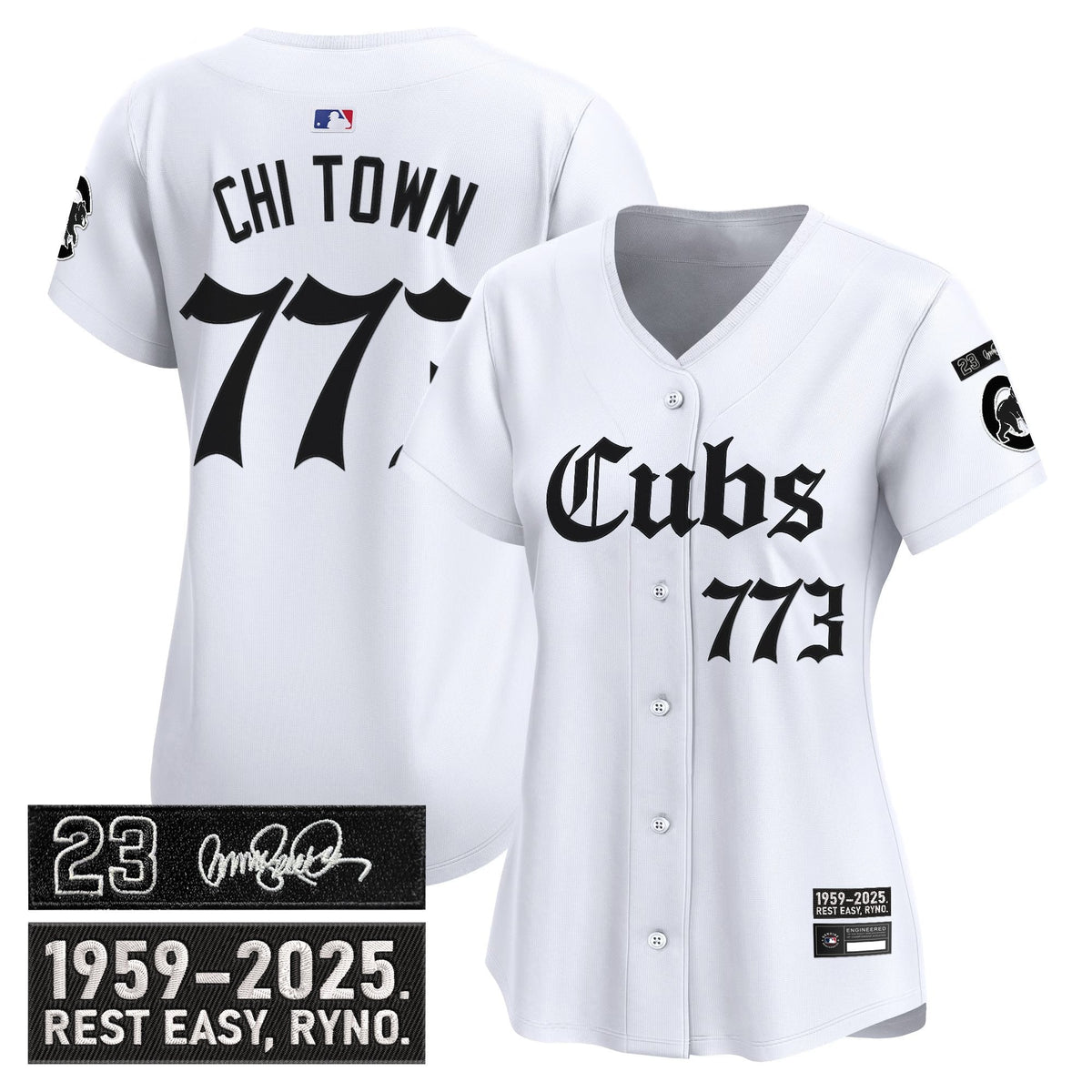 Women's CHC 'Ryne Sandberg Tribute' Vapor Premier Limited Jersey - Gothic Edition - All Stitched