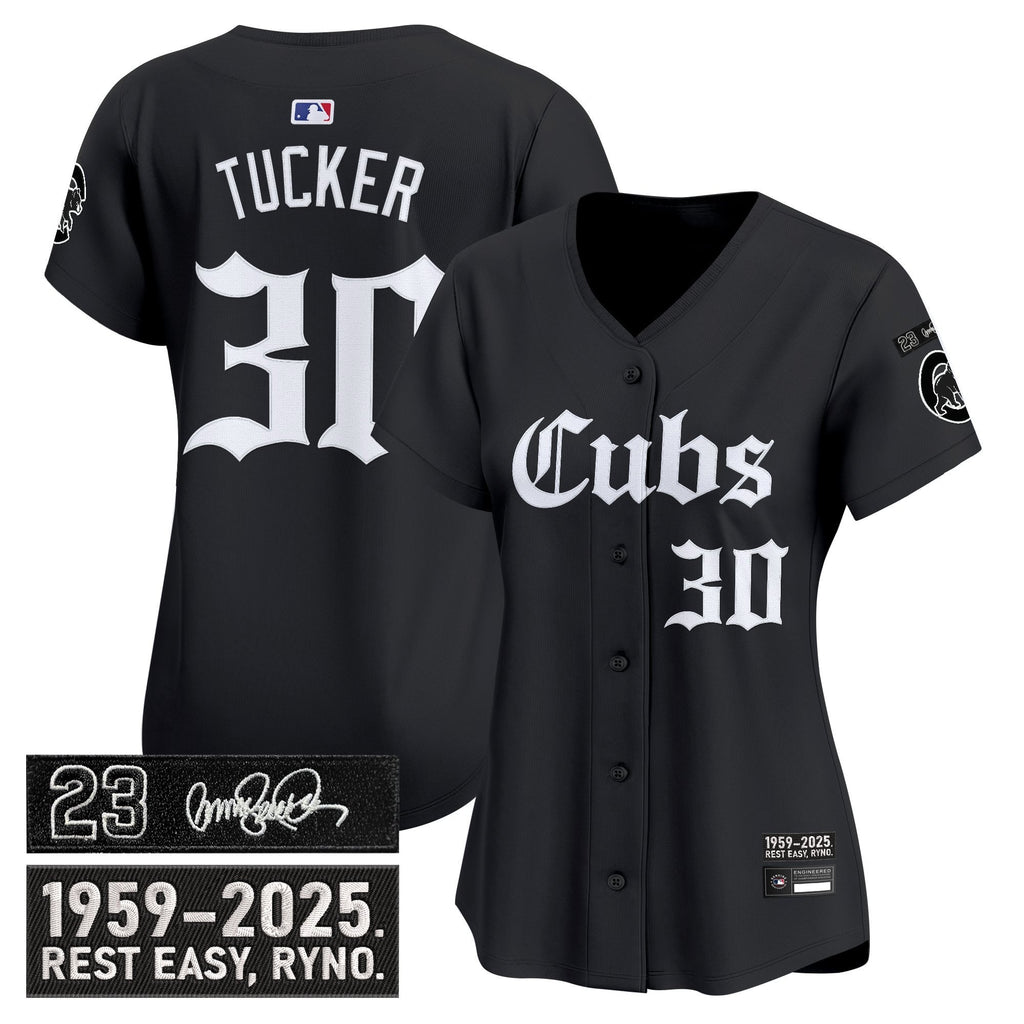 Women's CHC 'Ryne Sandberg Tribute' Vapor Premier Limited Jersey - Gothic Edition - All Stitched