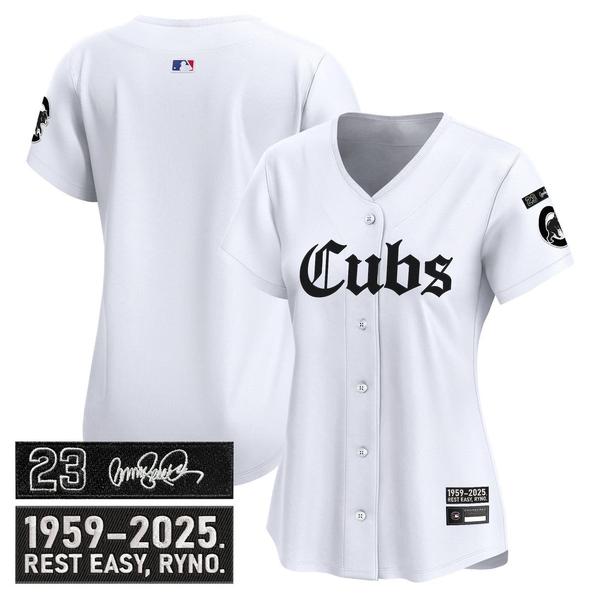 Women's CHC 'Ryne Sandberg Tribute' Vapor Premier Limited Jersey - Gothic Edition - All Stitched