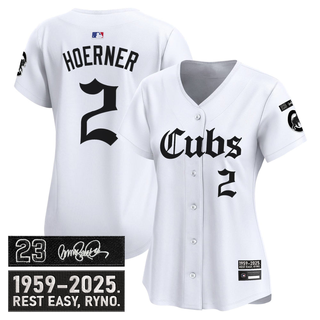Women's CHC 'Ryne Sandberg Tribute' Vapor Premier Limited Jersey - Gothic Edition - All Stitched