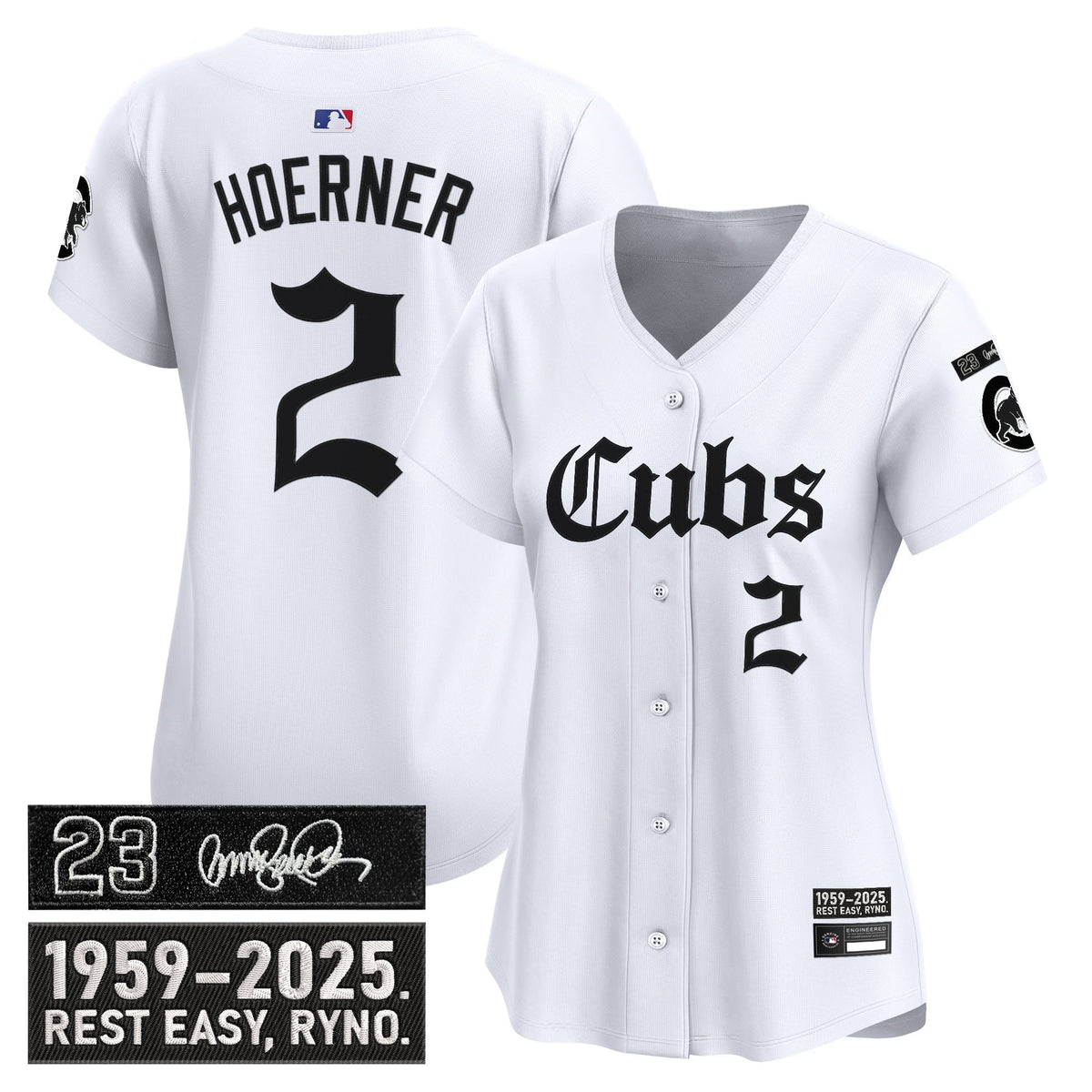 Women's CHC 'Ryne Sandberg Tribute' Vapor Premier Limited Jersey - Gothic Edition - All Stitched