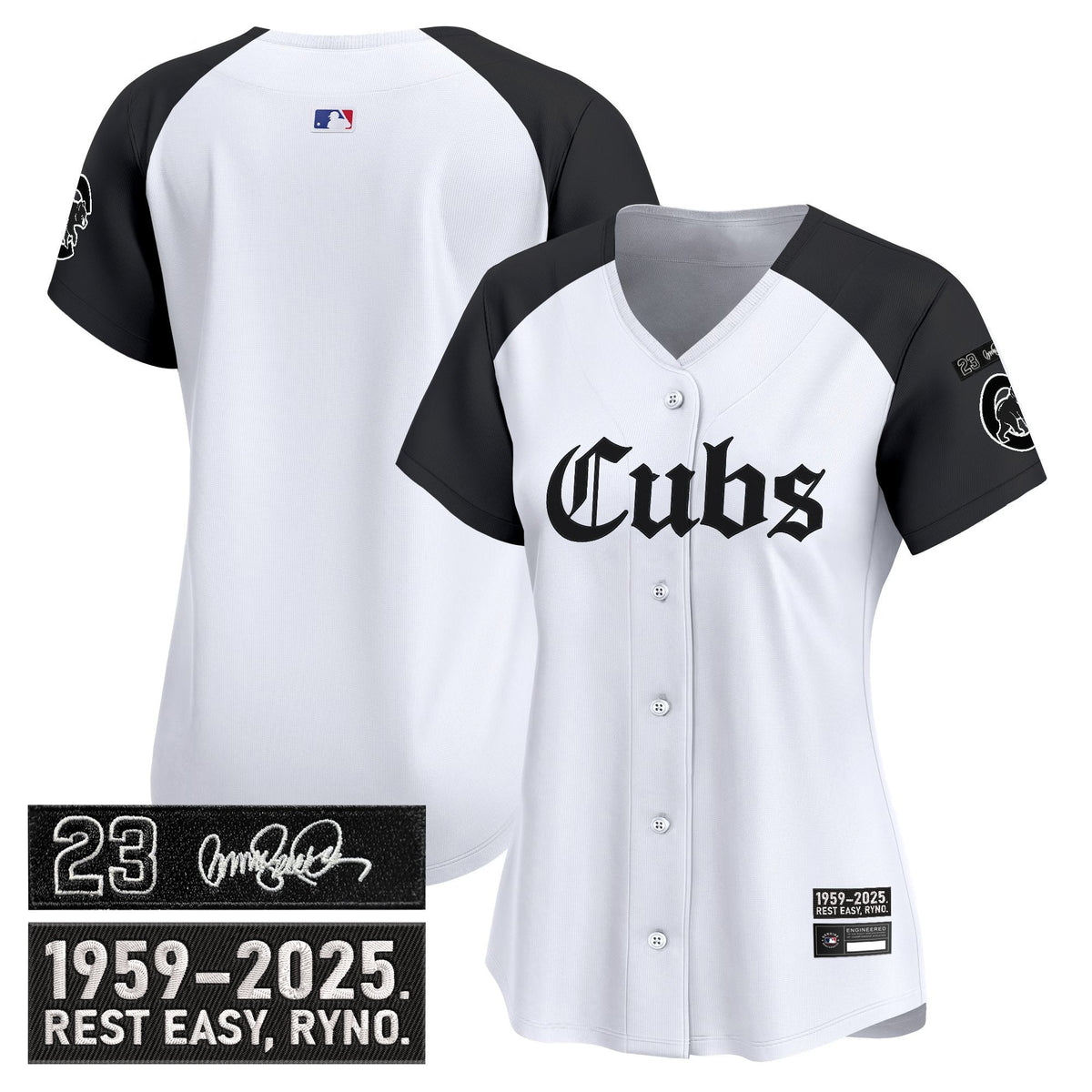 Women's CHC 'Ryne Sandberg Tribute' Vapor Premier Limited Jersey - Gothic Edition - All Stitched