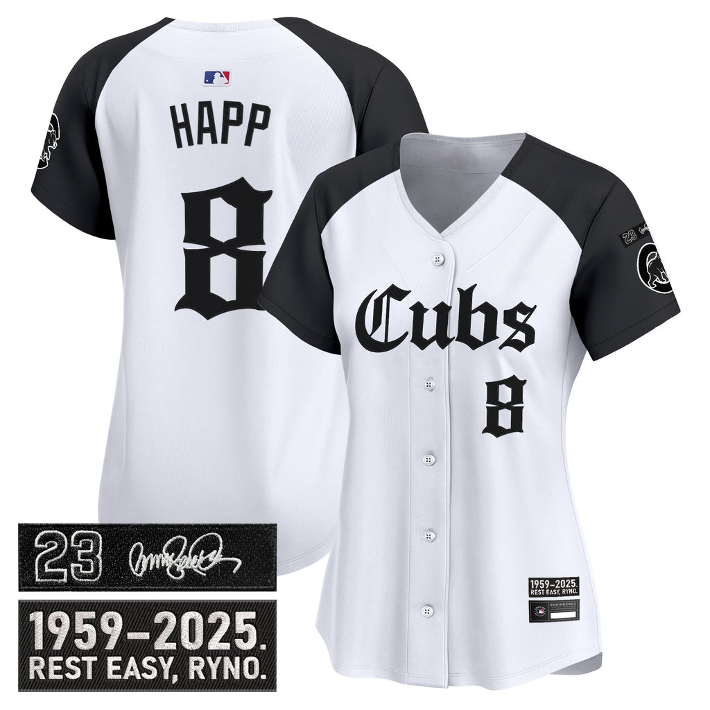 Women's CHC 'Ryne Sandberg Tribute' Vapor Premier Limited Jersey - Gothic Edition - All Stitched