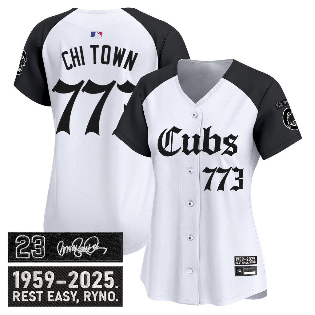 Women's CHC 'Ryne Sandberg Tribute' Vapor Premier Limited Jersey - Gothic Edition - All Stitched