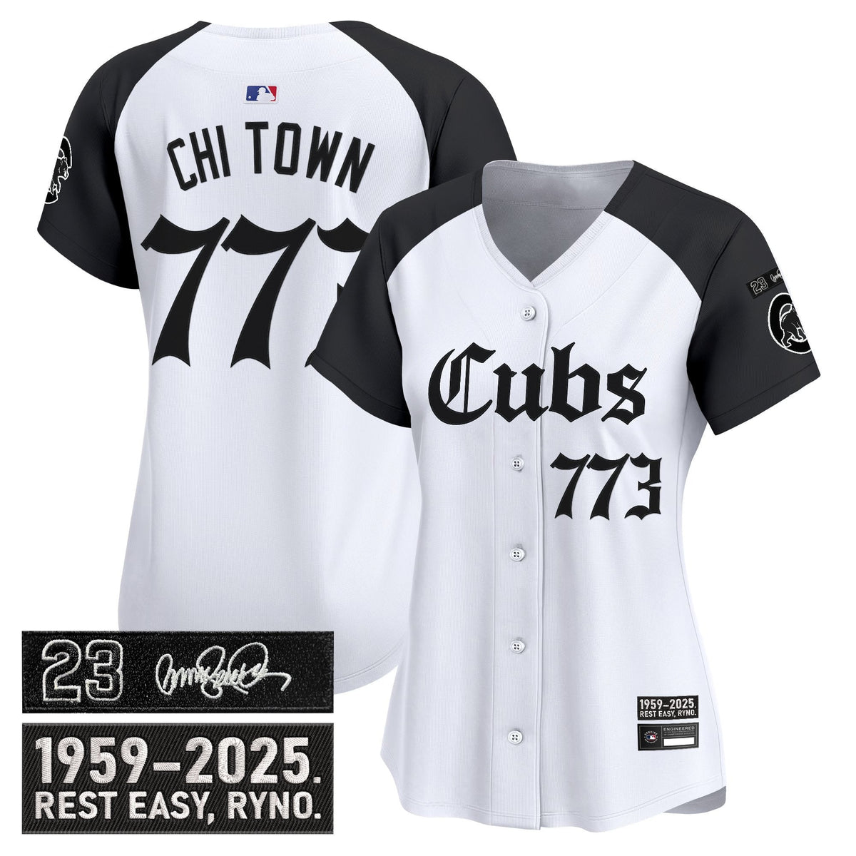 Women's CHC 'Ryne Sandberg Tribute' Vapor Premier Limited Jersey - Gothic Edition - All Stitched