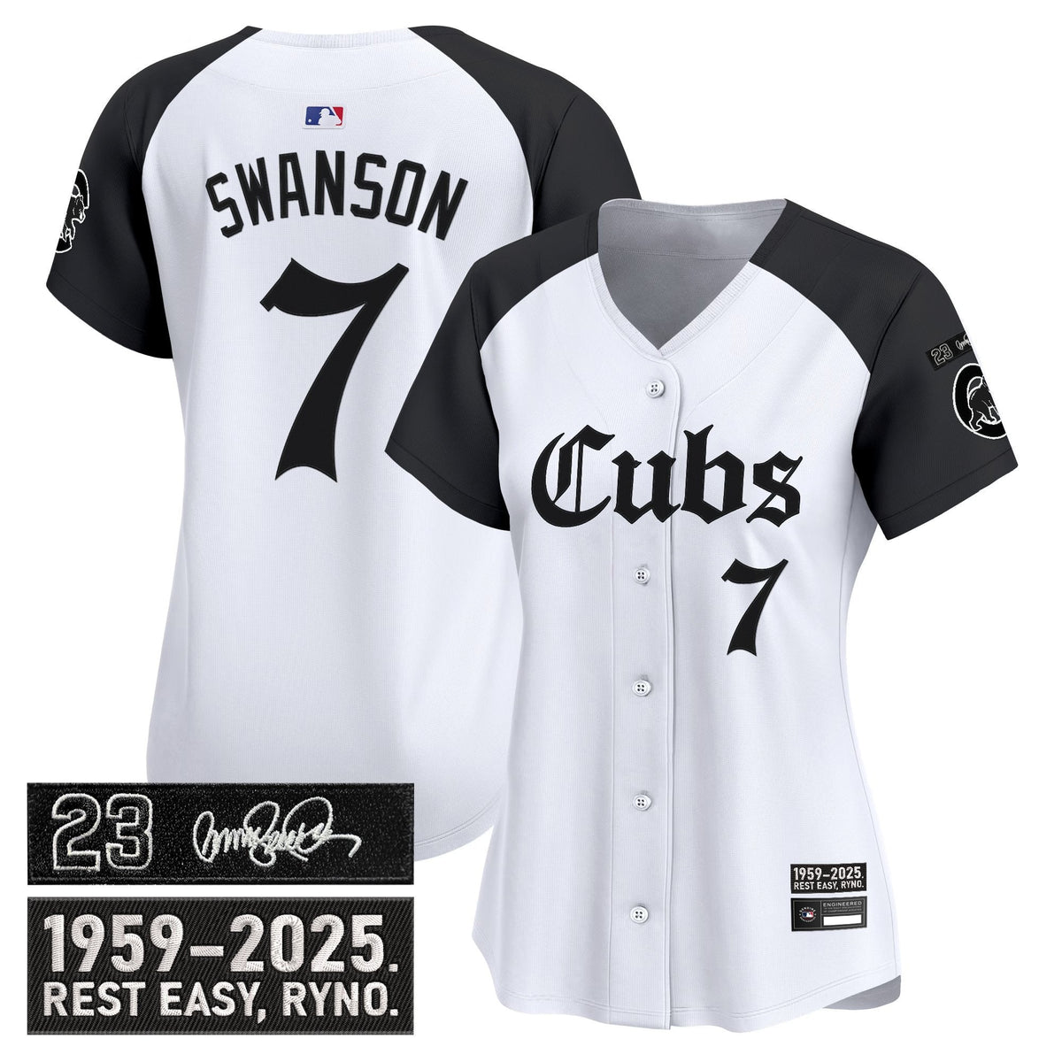 Women's CHC 'Ryne Sandberg Tribute' Vapor Premier Limited Jersey - Gothic Edition - All Stitched