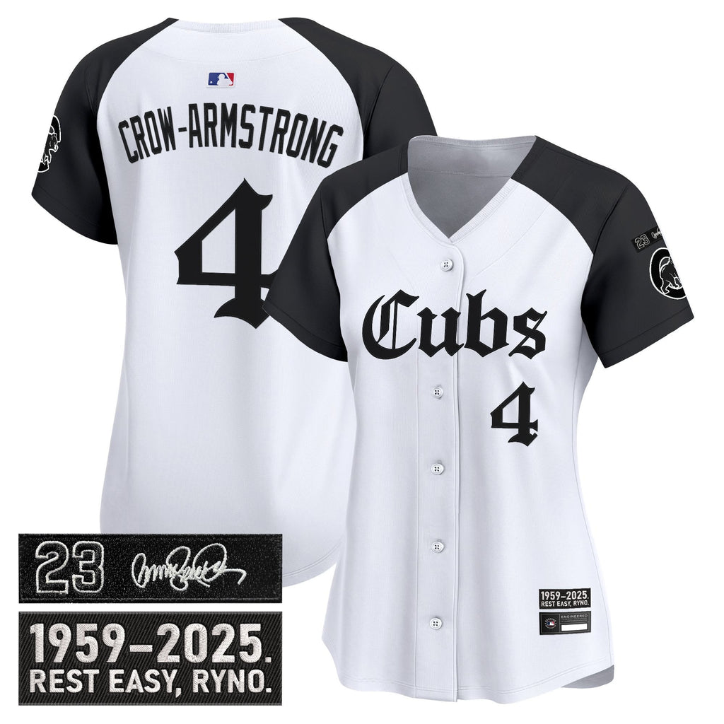 Women's CHC 'Ryne Sandberg Tribute' Vapor Premier Limited Jersey - Gothic Edition - All Stitched