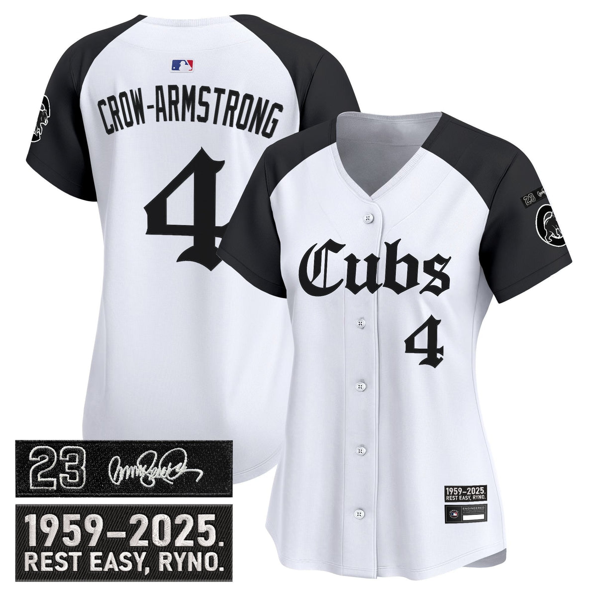 Women's CHC 'Ryne Sandberg Tribute' Vapor Premier Limited Jersey - Gothic Edition - All Stitched