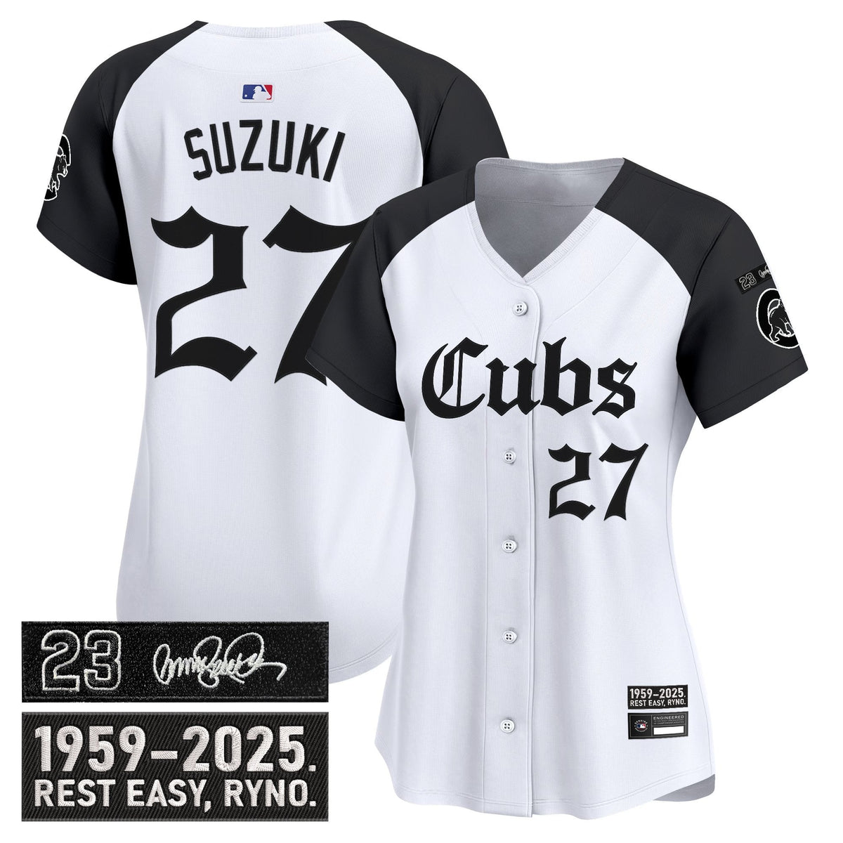 Women's CHC 'Ryne Sandberg Tribute' Vapor Premier Limited Jersey - Gothic Edition - All Stitched