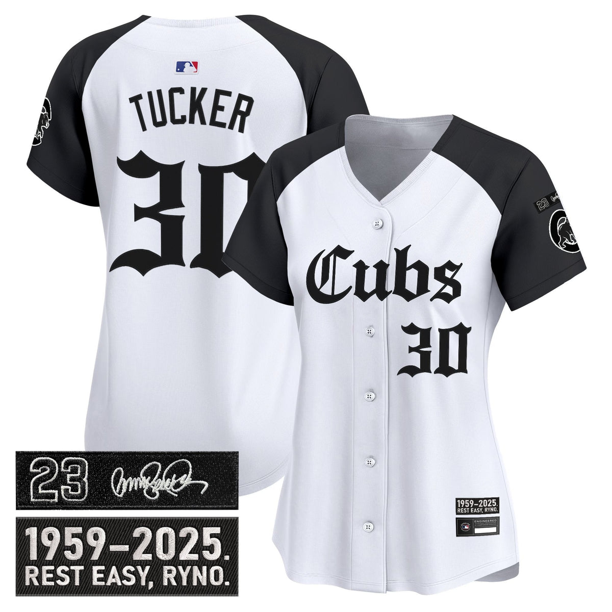 Women's CHC 'Ryne Sandberg Tribute' Vapor Premier Limited Jersey - Gothic Edition - All Stitched