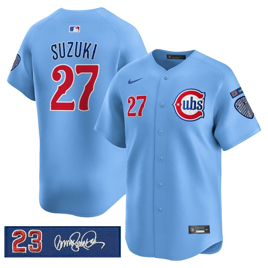 CHC 'Ryne Sandberg Tribute' Vapor Premier Limited Jersey V3 - All Stitched