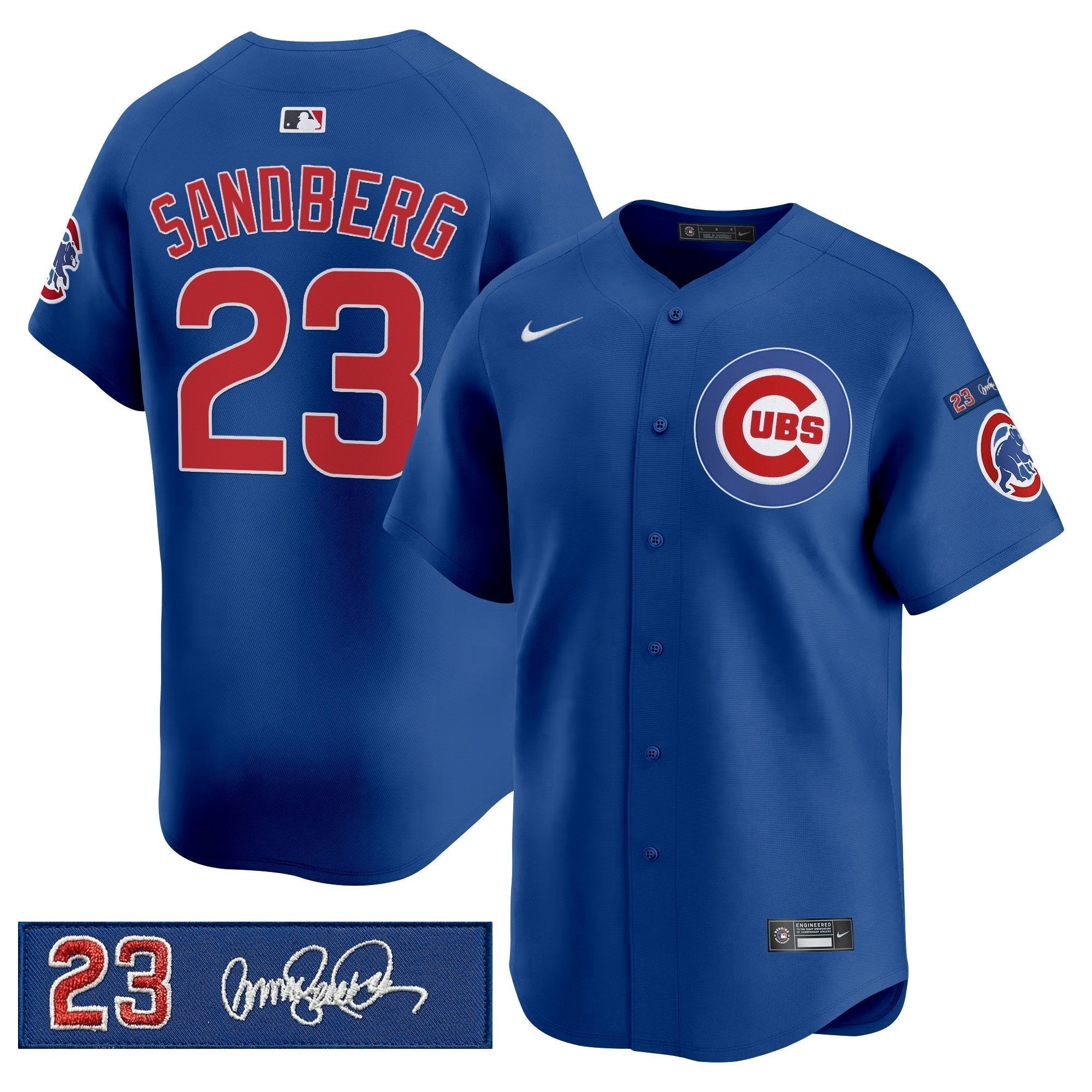 CHC 'Ryne Sandberg Tribute' Vapor Premier Limited Jersey V3 - All Stitched