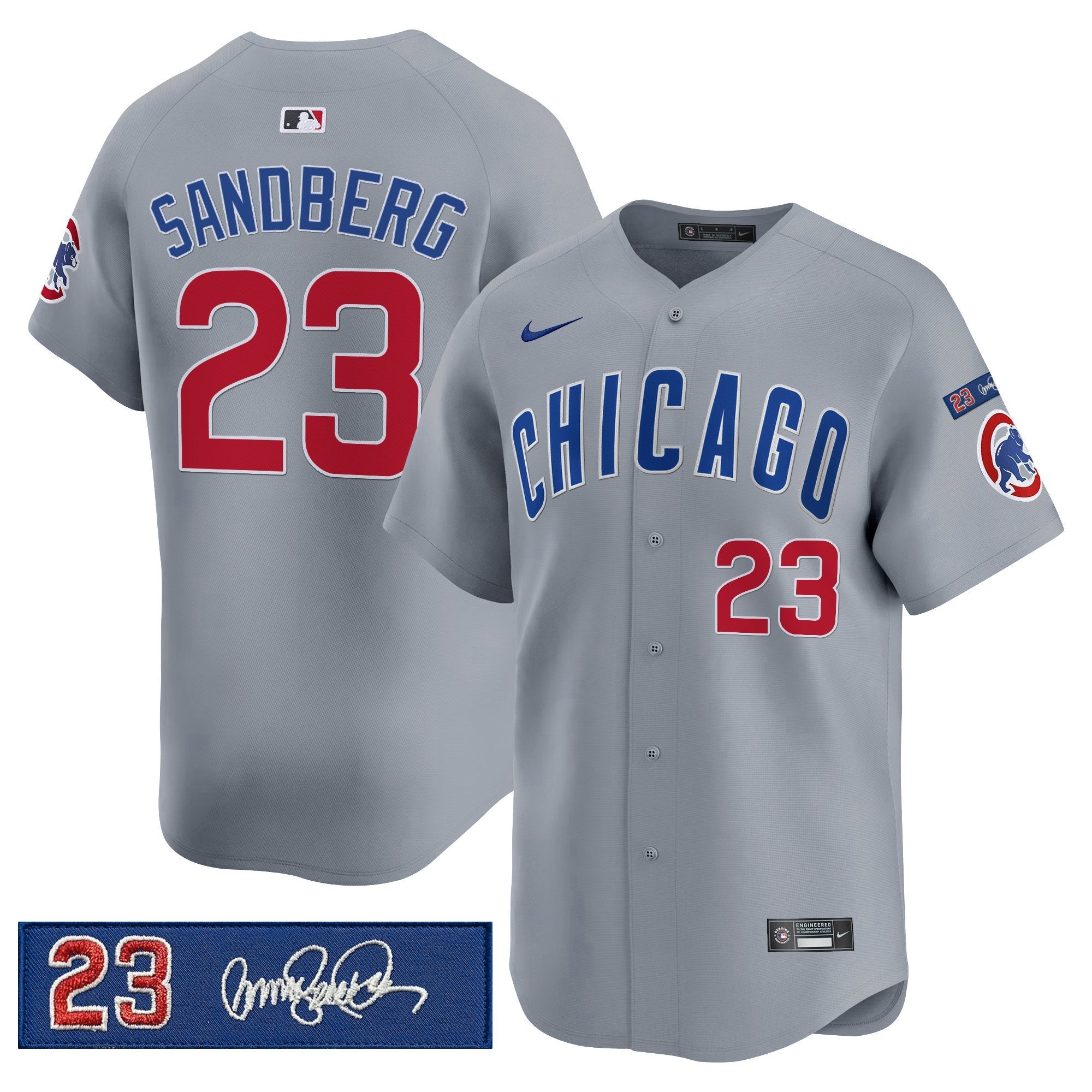 CHC 'Ryne Sandberg Tribute' Vapor Premier Limited Jersey V3 - All Stitched