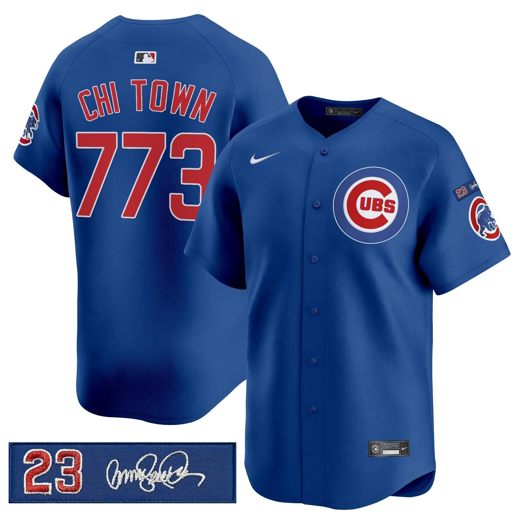 CHC 'Ryne Sandberg Tribute' Vapor Premier Limited Jersey V3 - All Stitched