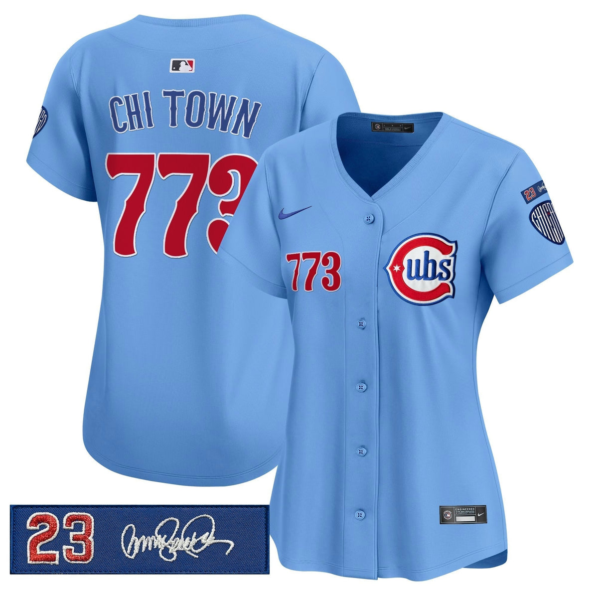 Women's CHC 'Ryne Sandberg Tribute' Vapor Premier Limited Jersey V3 - All Stitched