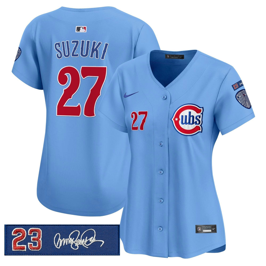 Women's CHC 'Ryne Sandberg Tribute' Vapor Premier Limited Jersey V3 - All Stitched