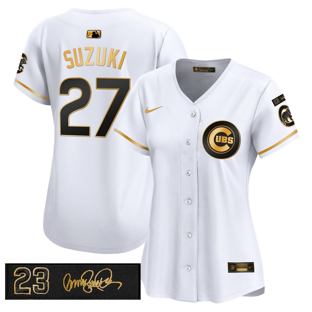 Women's CHC 'Ryne Sandberg Tribute' Vapor Premier Limited Jersey V3 - All Stitched