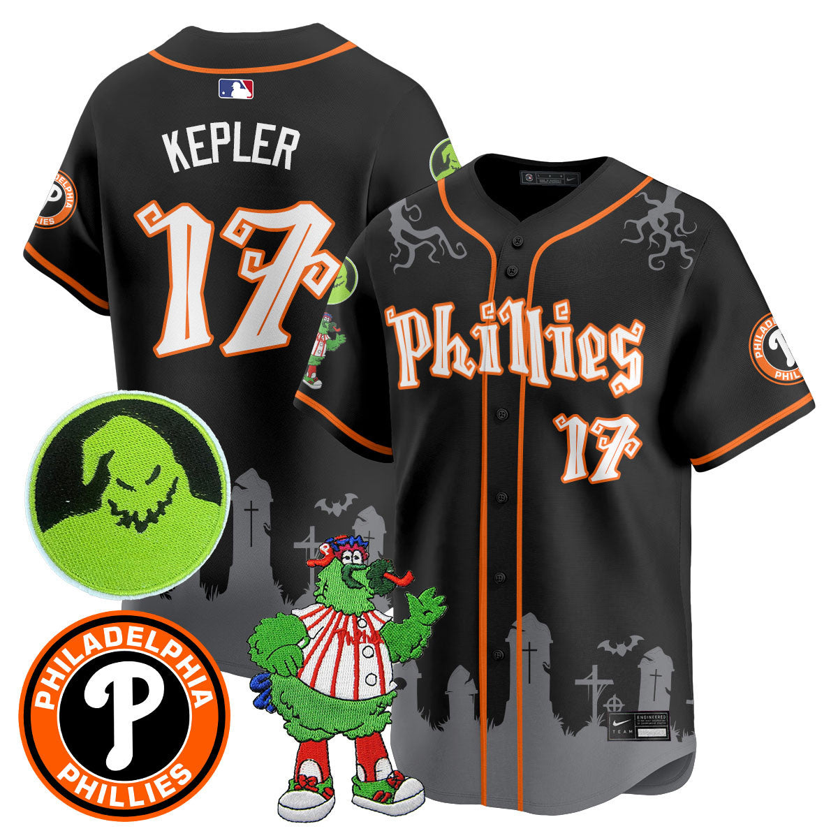 PHI Oogie Boogie & Phanatic Premier Limited Men Jersey - All Stitched