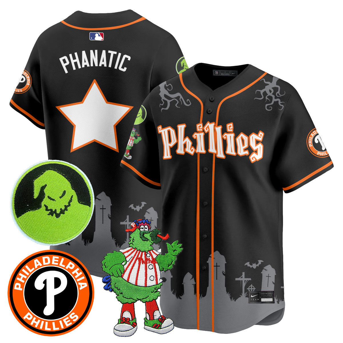 PHI Oogie Boogie & Phanatic Premier Limited Men Jersey - All Stitched