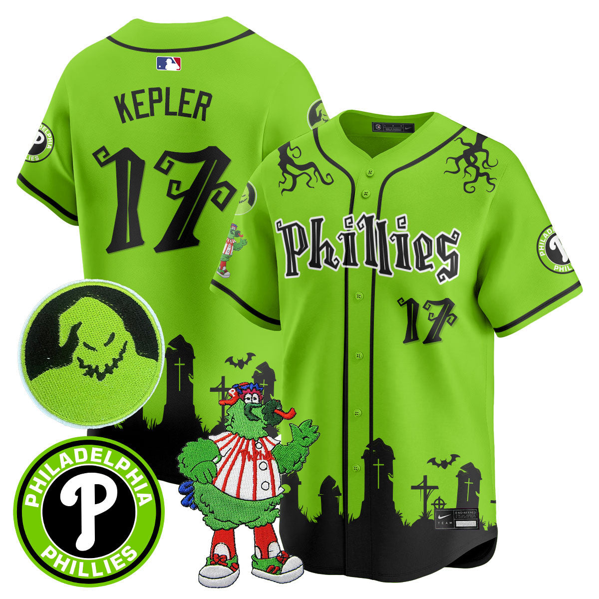 PHI Oogie Boogie & Phanatic Premier Limited Jersey - All Stitched