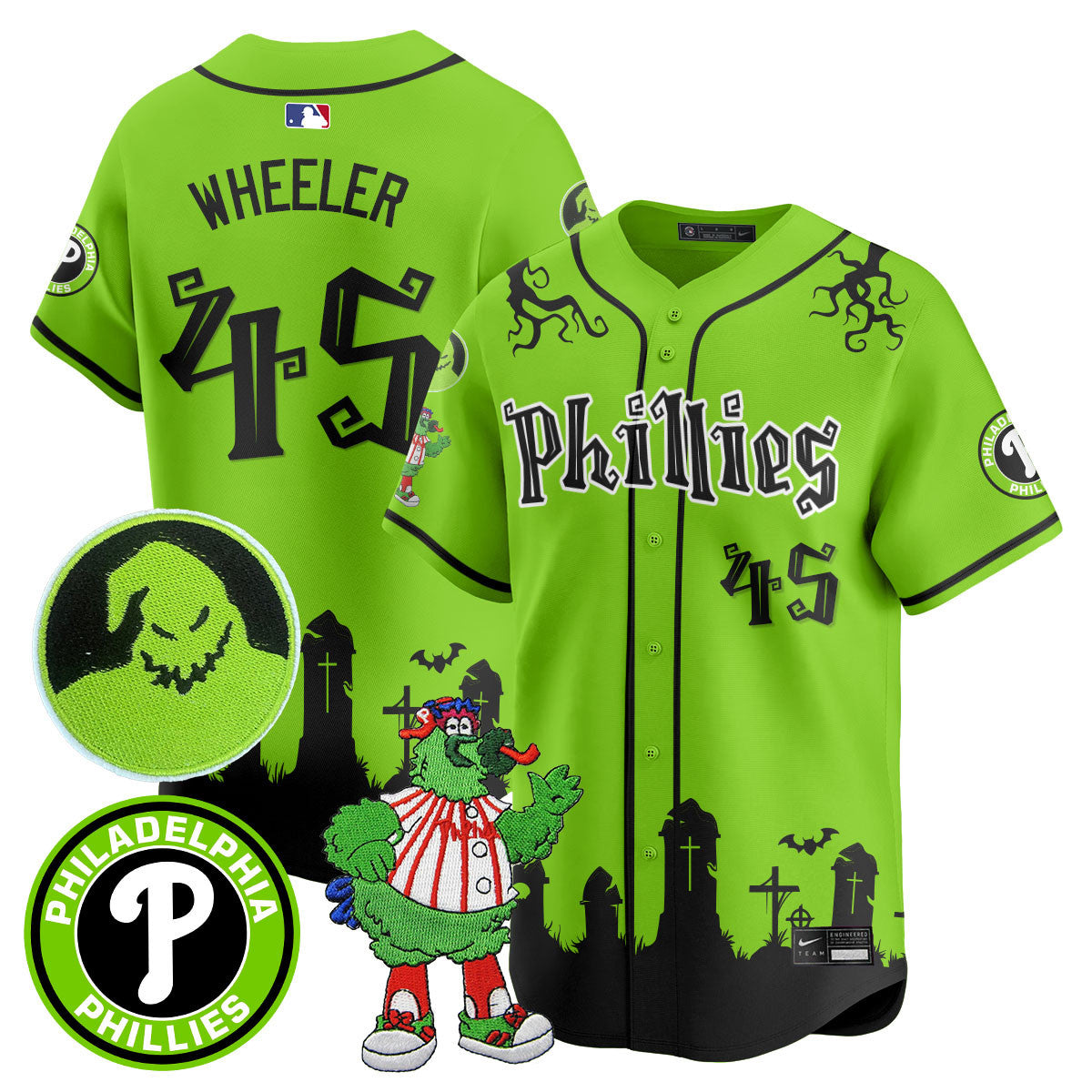 PHI Oogie Boogie & Phanatic Premier Limited Jersey - All Stitched