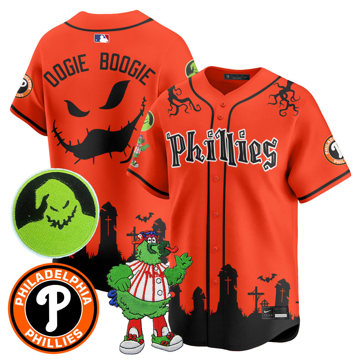 PHI Oogie Boogie & Phanatic Premier Limited Jersey - All Stitched