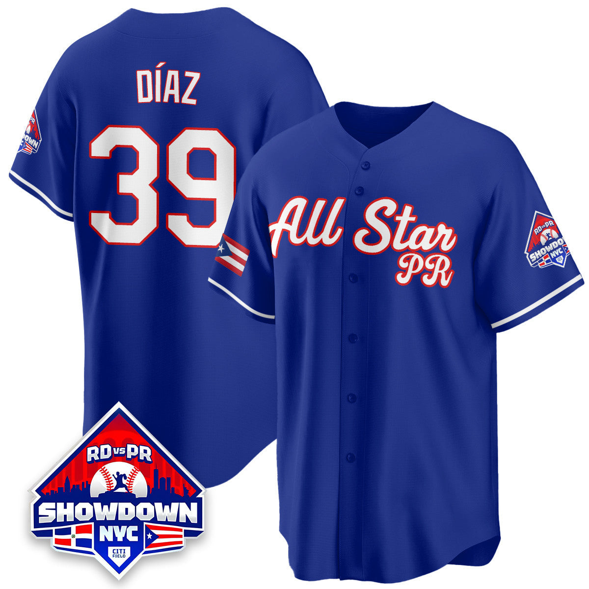 Puerto Rican Baseball All-Star 2025 Men Jersey - All Stitched