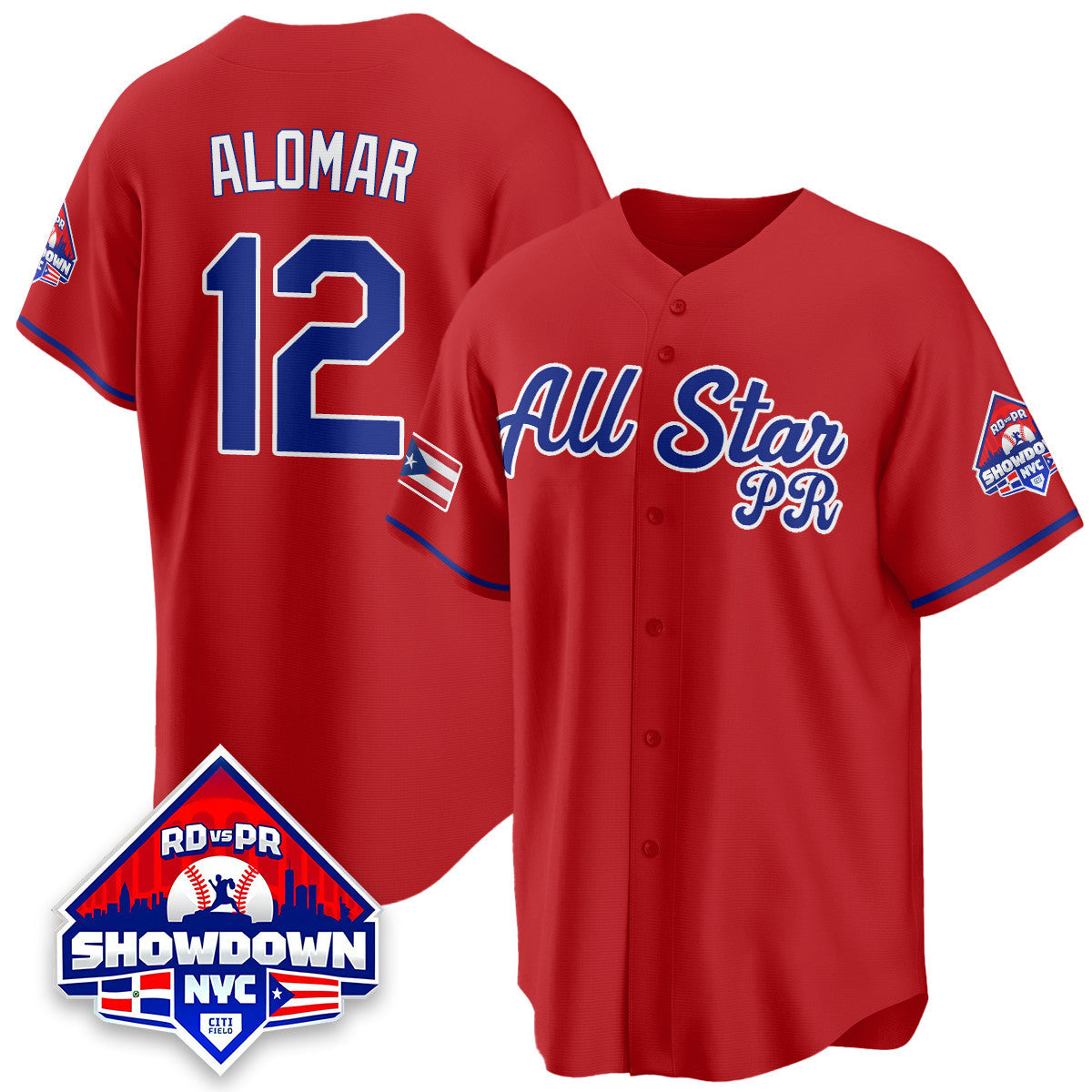 Puerto Rican Baseball All-Star 2025 Men Jersey - All Stitched