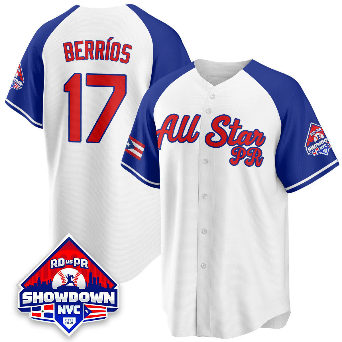 Puerto Rican Baseball All-Star 2025 Men Jersey - All Stitched