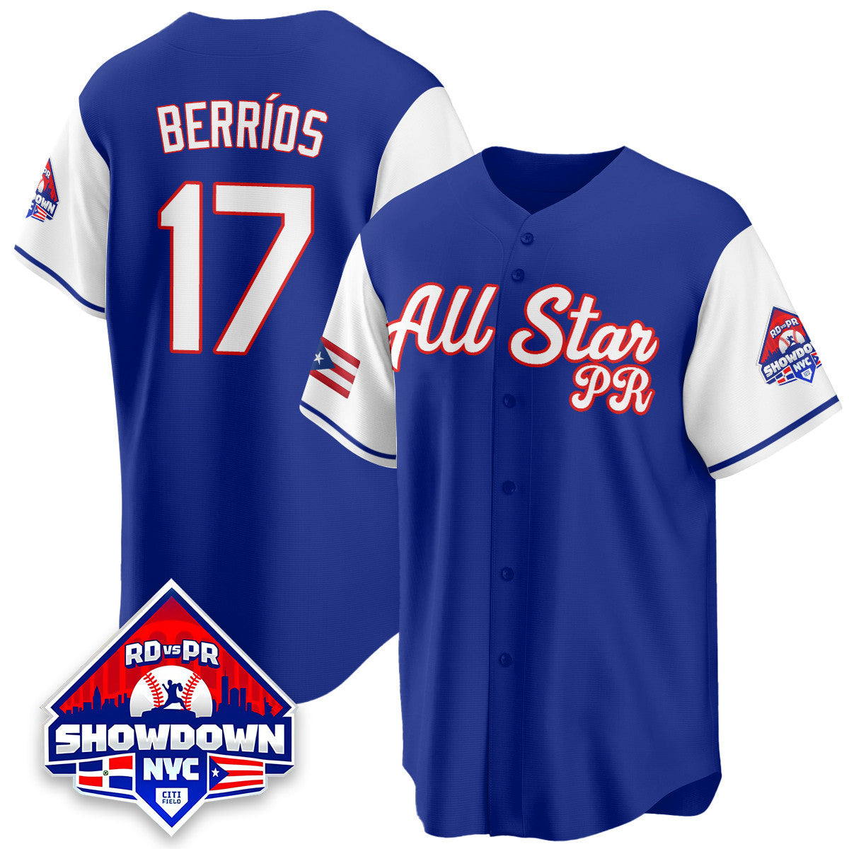 Puerto Rican Baseball All-Star 2025 Men Jersey - All Stitched