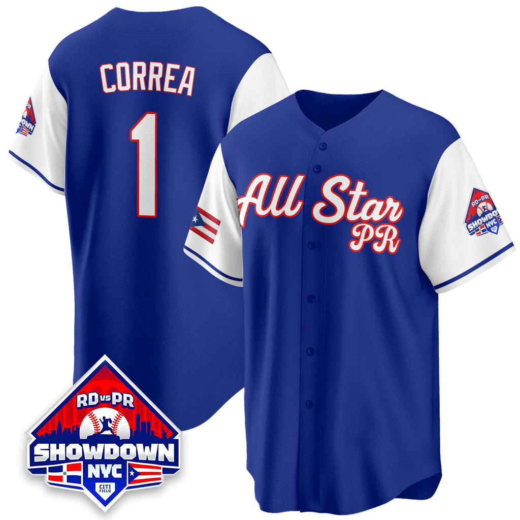 Puerto Rican Baseball All-Star 2025 Men Jersey - All Stitched