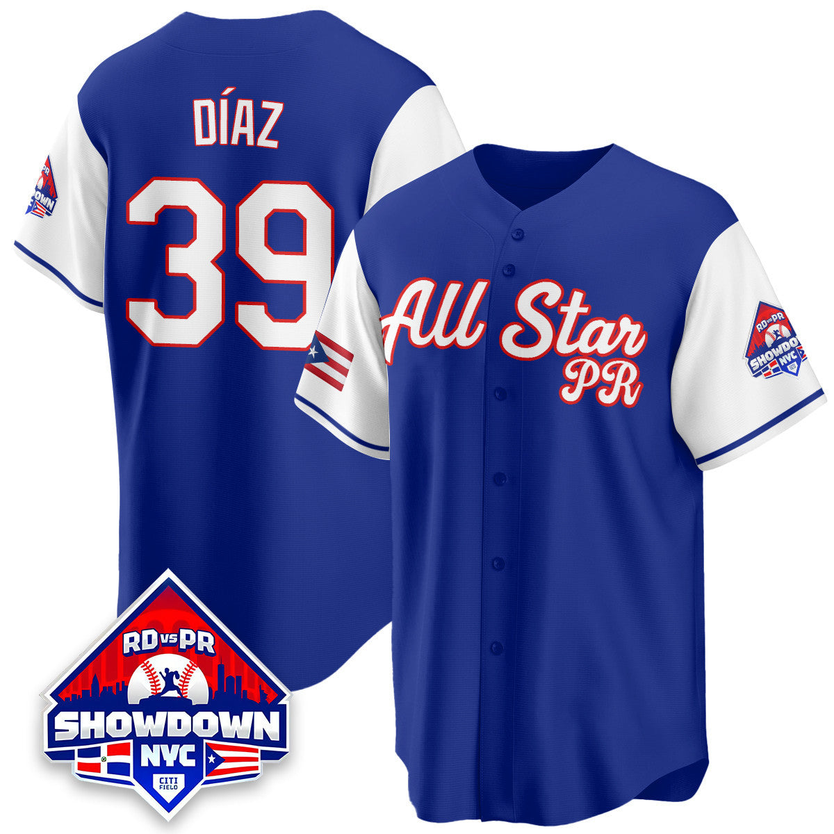 Puerto Rican Baseball All-Star 2025 Men Jersey - All Stitched