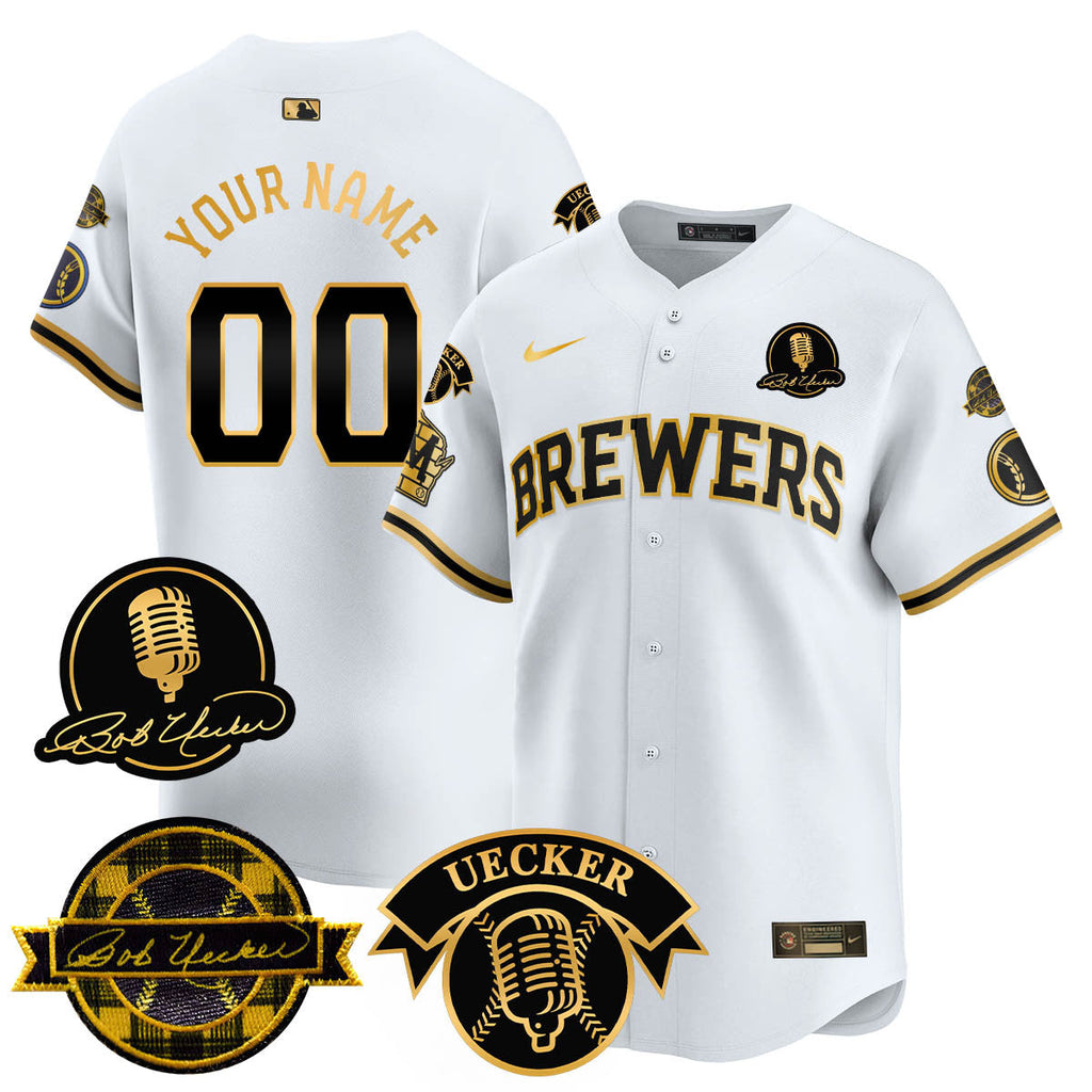 MIL 2025 Limited Jersey - Bob Uecker Patch - All Stitched