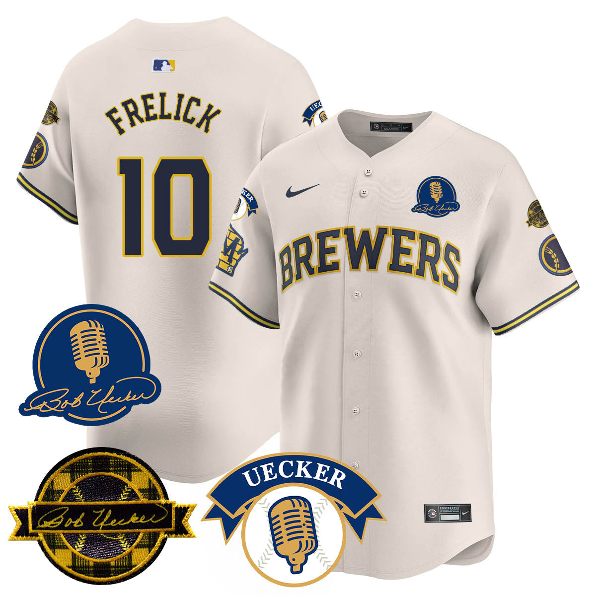 MIL 2025 Limited Jersey - Bob Uecker Patch - All Stitched