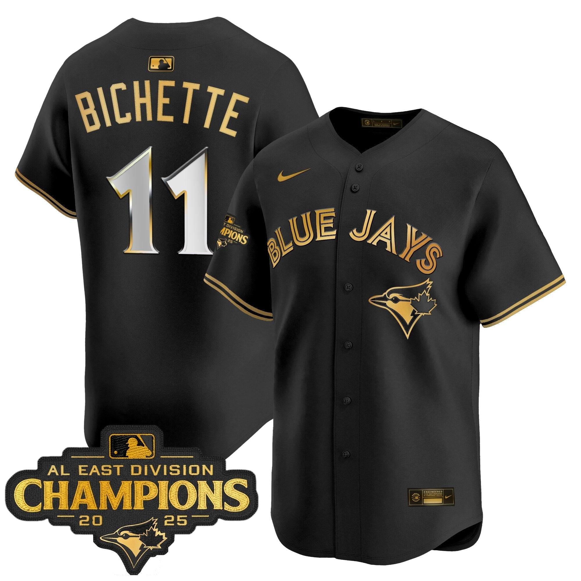 TOR 2025 AL East Division Champions Vapor Premier Limited Jersey - All Stitched