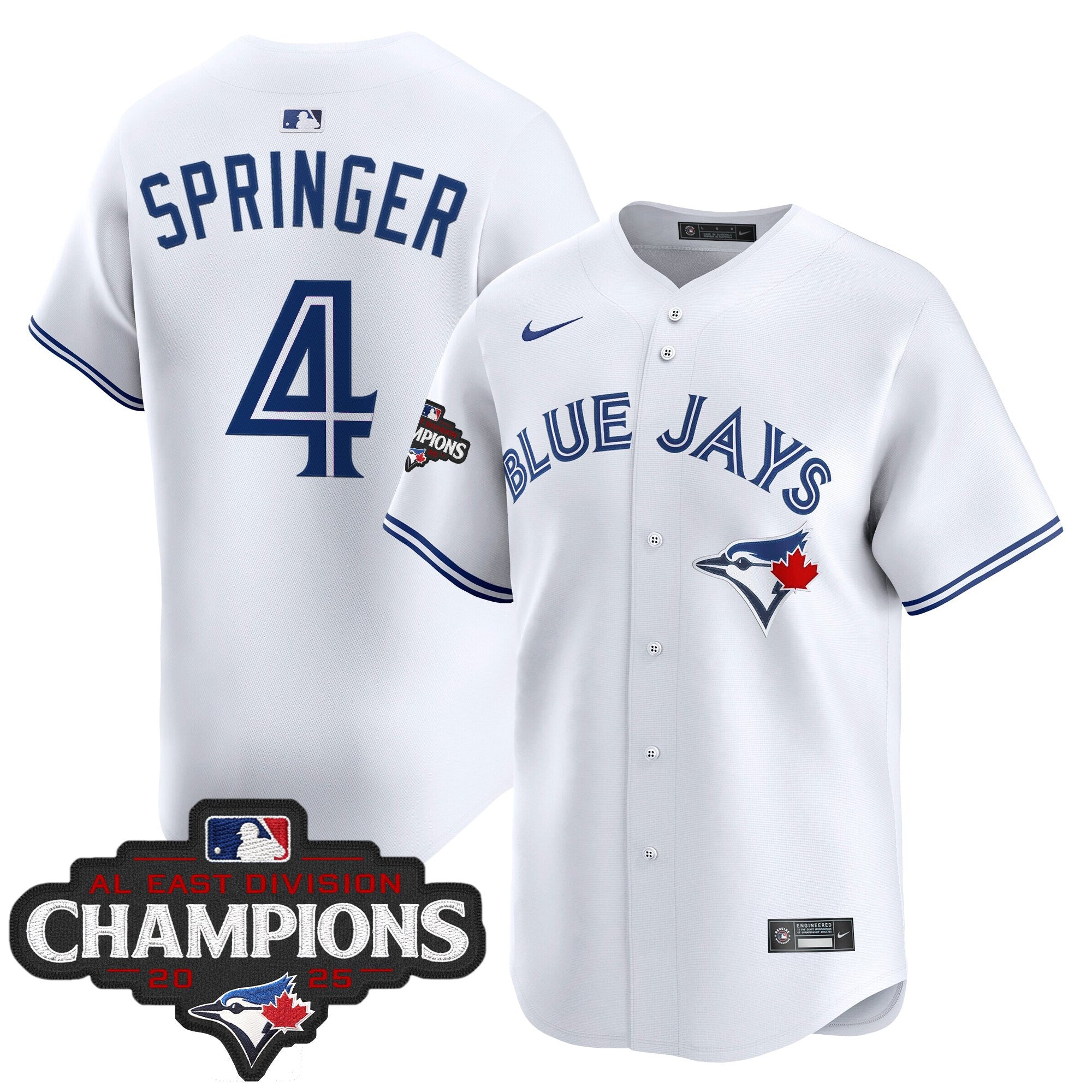 TOR 2025 AL East Division Champions Vapor Premier Limited Jersey - All Stitched